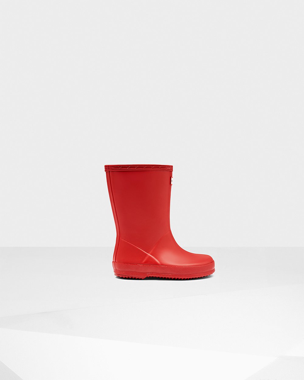 Bottes de Pluie Hunter Original First Classic Enfant Rouge XQYVOCA-17